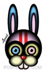 CHICO VON SPOON STICKER - RACE RABBIT