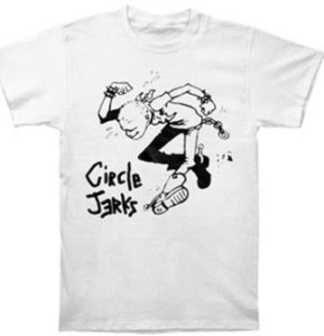 CIRCLE JERKS - SKANK KID (OVER SIZE DESIGN) TEE SHIRT
