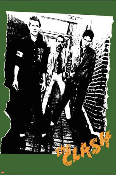CLASH - 1ST ALBUM (COLOR) POSTER