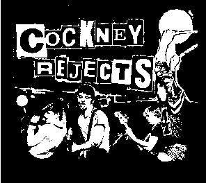 COCKNEY REJECTS - BAND BACK PATCH