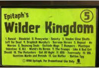 COMPILATION VHS - EPITAPH'S WILDER KINGDOM #5 VHS