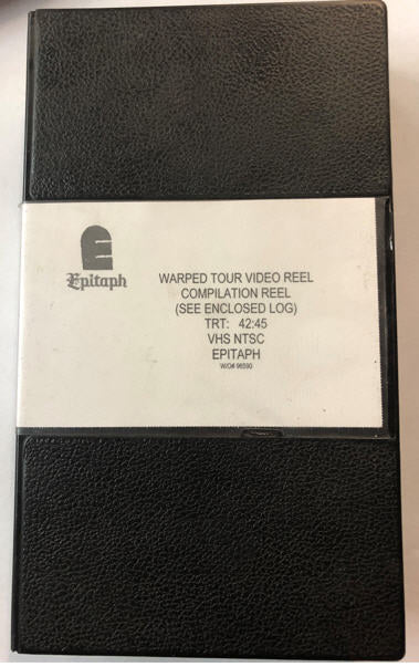 COMPILATION VHS - WARPED TOUR VIDEO REEL VHS
