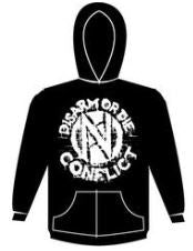 CONFLICT - DISARM OR DIE HOODIE SWEATSHIRT