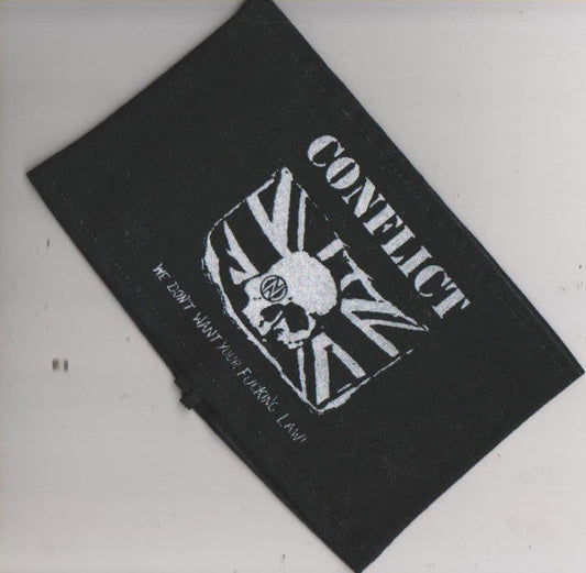 CONFLICT - WE DON'T WANT YOUR FUCKING LAW ARMBAND