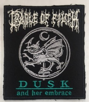 CRADLE OF FILTH - DUSK EMBROIDERED PATCH