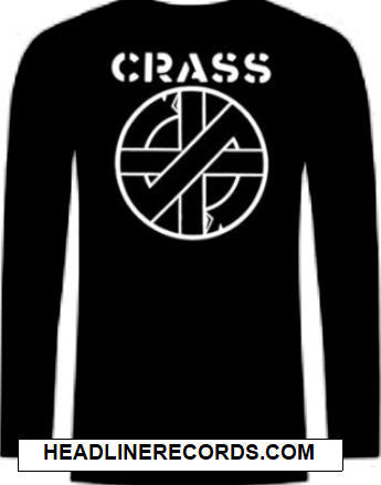 CRASS - LOGO LONG SLEEVE TEE SHIRT