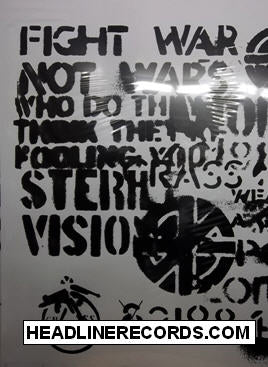 CRASS - FIGHT WAR NOT WARS POSTER