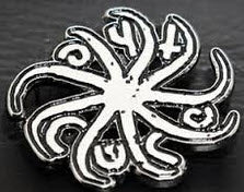 CURE - LOGO SPIRAL METAL PIN