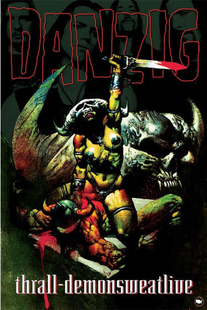 DANZIG - THRALL DEMONSWEATLIVE POSTER