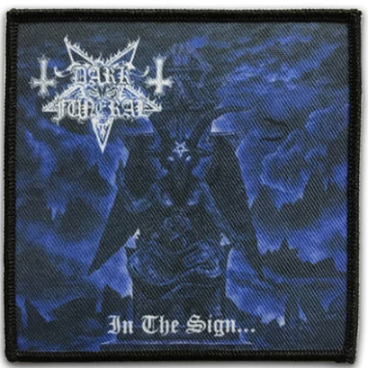 DARK FUNERAL - IN THE SIGN EMBROIDERED PATCH