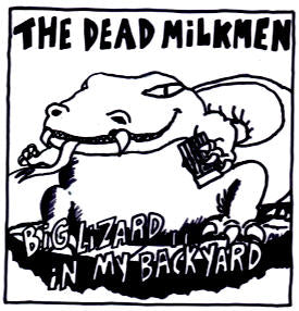 DEAD MILKMEN - BIG LIZARD PATCH