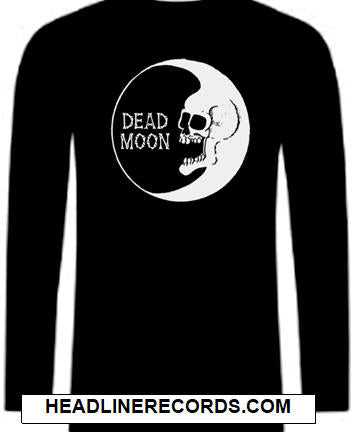 DEAD MOON - LOGO LONG SLEEVE TEE SHIRT