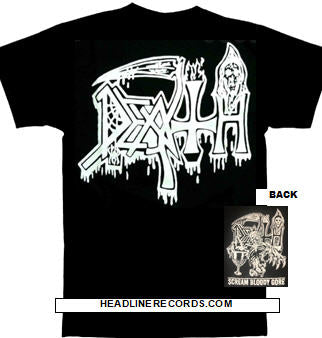 DEATH - SCREAM BLOODY GORE TEE SHIRT