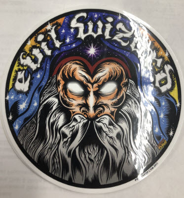 DIRTY DONNY STICKER - EVIL WIZARD