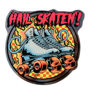 DIRTY DONNY STICKER - HAIL SKATIN FOIL