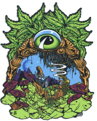 DIRTY DONNY STICKER - SLEEP DRIFTER