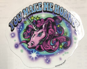 DIRTY DONNY STICKER - YOU MAKE ME HORNY