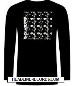 DISCHARGE - STATE VIOLENCE STATE CONTROL LONG SLEEVE TEE SHIRT