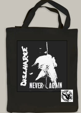 DISCHARGE - NEVER AGAIN TOTE BAG