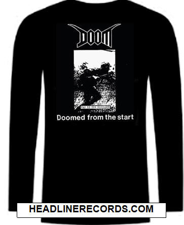 DOOM - DOOMED FROM THE START LONG SLEEVE TEE SHIRT