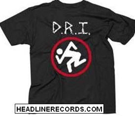 D.R.I - LOGO TEE SHIRT