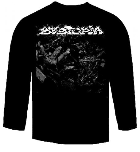 DYSTOPIA - HUMAN = GARBAGE LONG SLEEVE TEE SHIRT