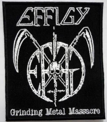 EFFIGY - GRINDING METAL MASSACRE EMBROIDERED PATCH