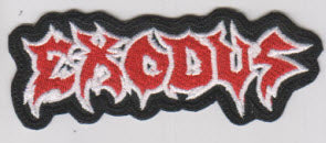 EXODUS - EXODUS EMBROIDERED PATCH