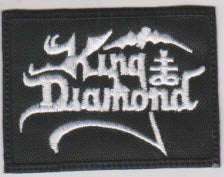 KING DIAMOND - KING DIAMOND EMBROIDERED PATCH