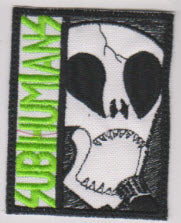 SUBHUMANS - SKULL W/ MICROPHONE PATCH