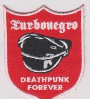 TURBONEGRO - DEATH PUNK FOREVER EMBROIDERED PATCH
