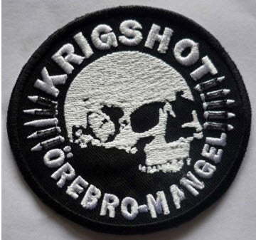 KRIGSHOT - OREBRO MANGEL EMBROIDERED PATCH