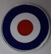 EMBROIDERED PATCH - MOD LOGO (TARGET) PATCH
