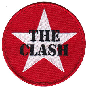 CLASH - STAR CIRCLE LOGO EMBROIDERED PATCH
