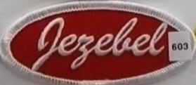 EMBROIDERED PATCH - JEZEBEL PATCH