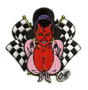 COOP - PANTY GIRL EMBROIDERED PATCH