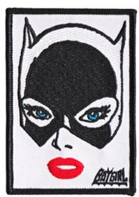 EMBROIDERED PATCH - BAT GIRL