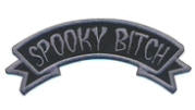 EMBROIDERED PATCH - ARCH SPOOKY BITCH PATCH