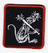 EMBROIDERED PATCH - RAT BATTER PATCH