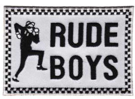 EMBROIDERED PATCH - RUDE BOYS PATCH