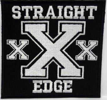 EMBROIDERED PATCH - STRAIGHT EDGE PATCH