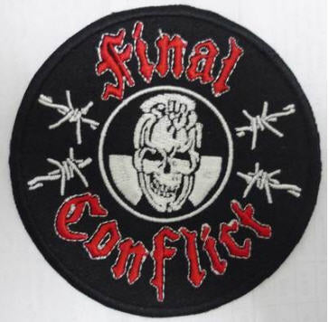 FINAL CONFLICT - LOGO EMBROIDERED PATCH