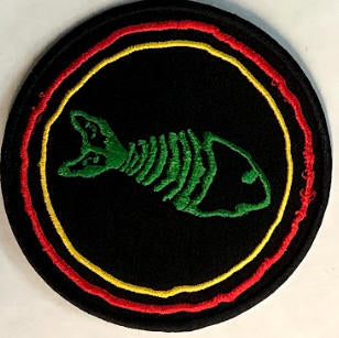 FISHBONE - LOGO EMBROIDERED PATCH