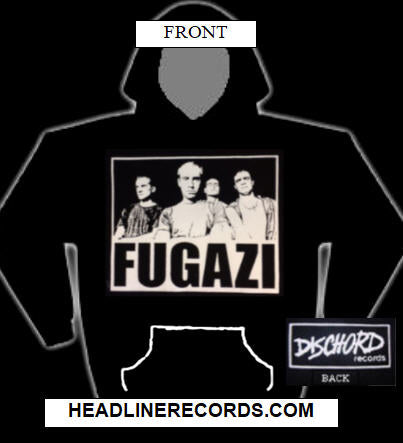 FUGAZI - BAND PICTURE HOODIE SWEATSHIRT