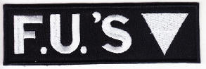 FU'S - LOGO EMBROIDERED PATCH