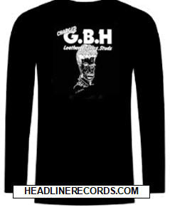 GBH - LEATHER, BRISTLES, STUDS AND ACNE LONG SLEEVE TEE SHIRT