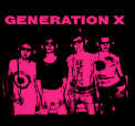 GENERATION X - BAND PICTURE BACK PATCH