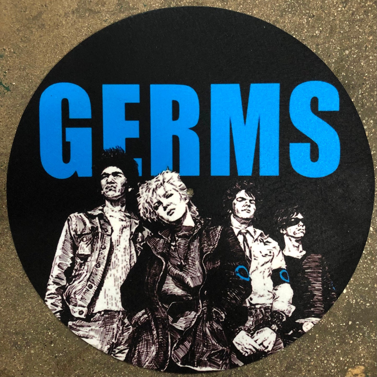 GERMS - BAND PICTURE SLIPMAT
