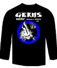 GERMS - RETURN LONG SLEEVE TEE SHIRT