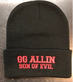 GG ALLIN - SON OF EVIL BEANIE